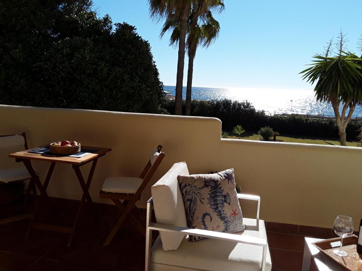 Beachfront Neptuno I, Complex,Views,Pool,Garden, Elviria Marbella Exterior foto